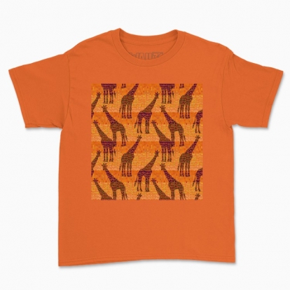 Дитяча футболка "Жирафи."