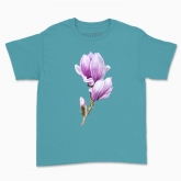 Children's t-shirt "Gentle magnolia"