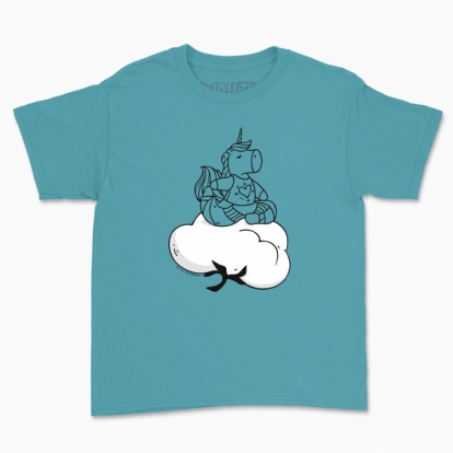 Дитяча футболка "Хмаринка. Бавовна. Єдиноріг"