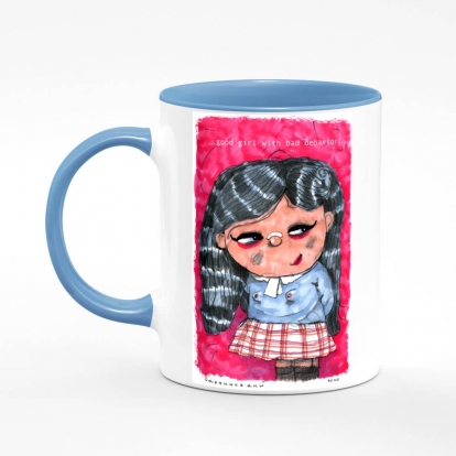 Printed mug "Little girl"