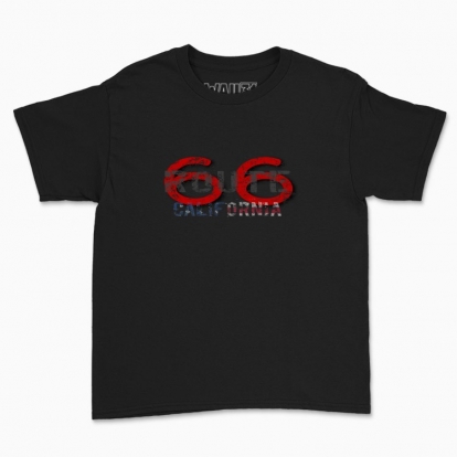 Children's t-shirt "route 66"