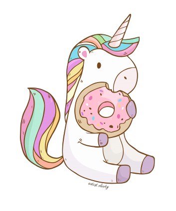 Unicorn with Donut