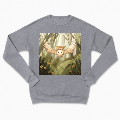 Сhildren's sweatshirt "Flight on an owl"