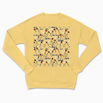 Сhildren's sweatshirt "Royal penguins. A symbol of family and love"