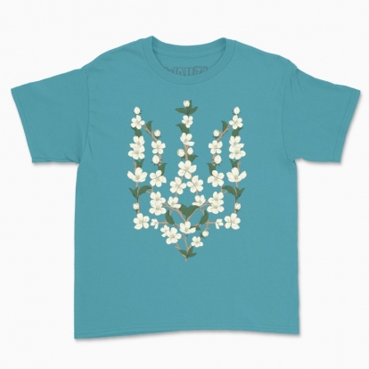 Children's t-shirt "Trydent made of flowers"