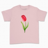 Дитяча футболка "Моя квіточка: тюльпан"