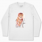 Men's long-sleeved t-shirt "Owl"