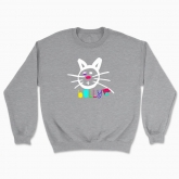 Unisex sweatshirt "bully cat"