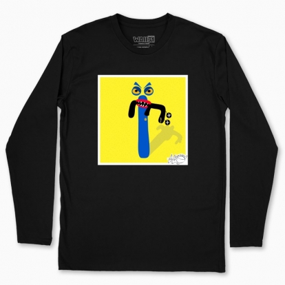 Men's long-sleeved t-shirt "Angry Ї"