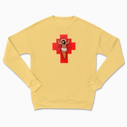 Сhildren's sweatshirt "Blooming cross"