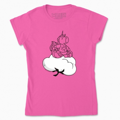 Women's t-shirt "Cloud. Cotton. Unicorn"
