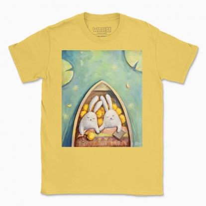 Men's t-shirt "Bunnies. Something about Love"