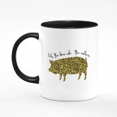 Printed mug "WILD"