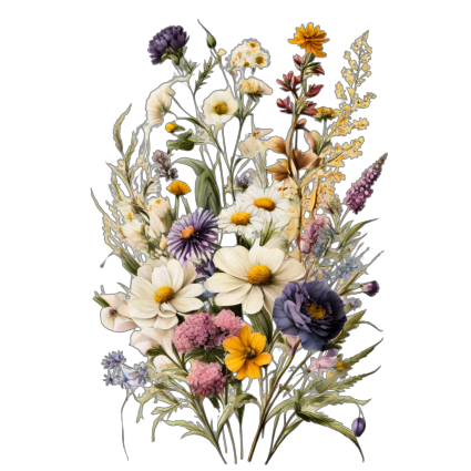 Квіти / Букет польових квітів / Традиційний  букет