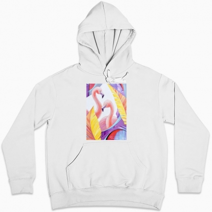Women hoodie "Flamingo"