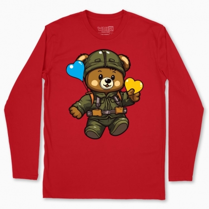 Men's long-sleeved t-shirt "Teddy"