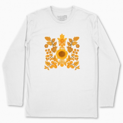 Men's long-sleeved t-shirt "trident floral"