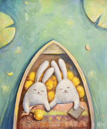 Світшот Unisex "Кролики. Дещо про кохання"