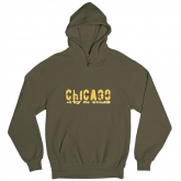 Man's hoodie "chicago windy city"