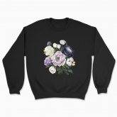 Unisex sweatshirt "A delicate bouquet of Eustoma"