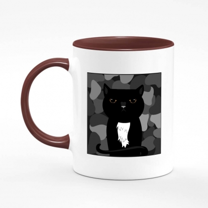 Printed mug "Wild animal"