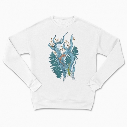 Сhildren's sweatshirt "Lizards in the forest thicket"