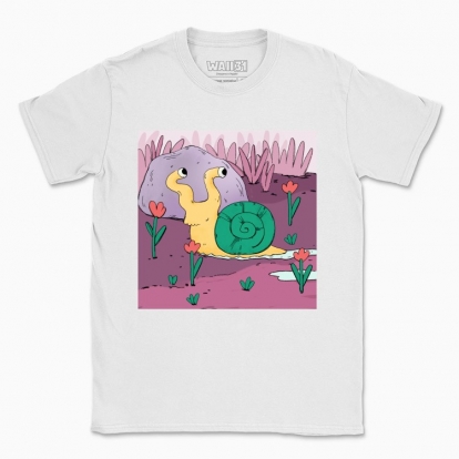 Men's t-shirt "A Snail"