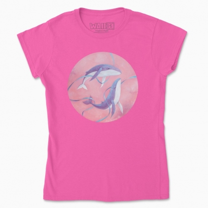 Women's t-shirt "The Sky Whales"