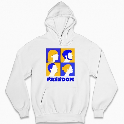 Man's hoodie "Freedom"