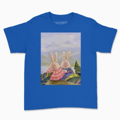 Дитяча футболка "Кролики. Найкращі друзі"
