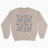 Unisex sweatshirt "Royal penguins. A symbol of family and love"