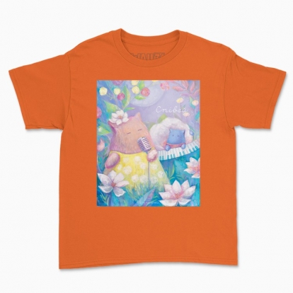 Дитяча футболка "Пухнастики. Співай!"