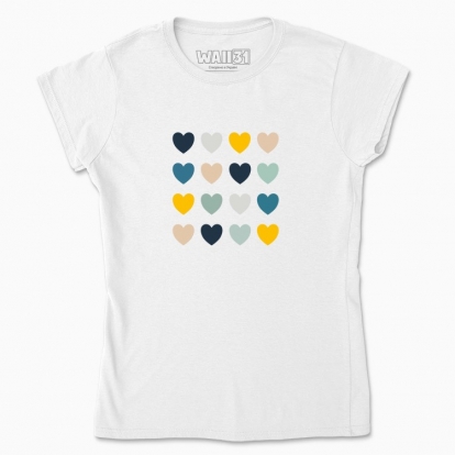 Women's t-shirt "Hearts"