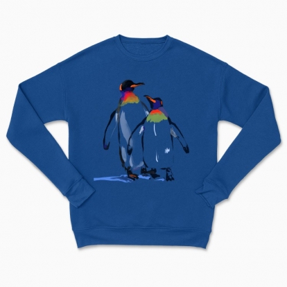 Сhildren's sweatshirt "Penguins in love"