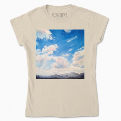 Women's t-shirt "Spring sky"