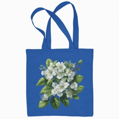 Еко сумка "Квіти / Яблуневий цвіт / Букет яблуневого цвіту"
