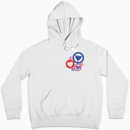 Women hoodie "We are together"