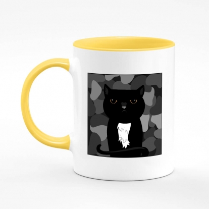 Printed mug "Wild animal"