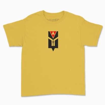 Дитяча футболка "Тризуб - квітка."