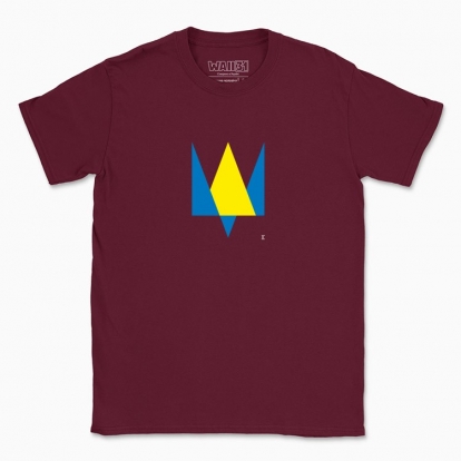Men's t-shirt "Trident minimalism (dark background)"