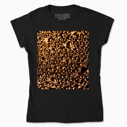 Women's t-shirt "Liquid gold"