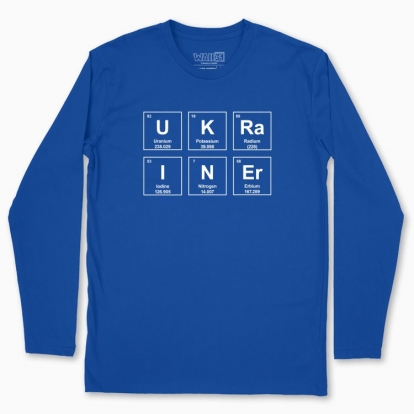 Men's long-sleeved t-shirt "Ukrainer"