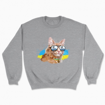 Unisex sweatshirt "Ukrainian cat"