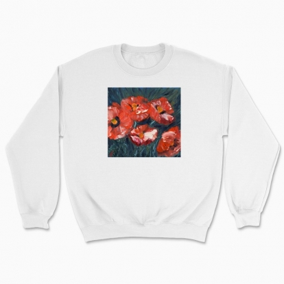 Unisex sweatshirt "Poppies"