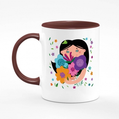 Printed mug "Happiness"