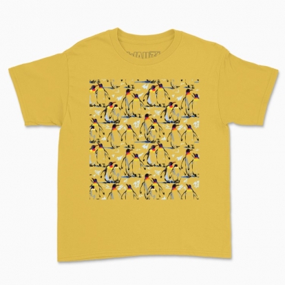 Дитяча футболка "Королівські пінгвіни. Символ сім'ї і кохання"