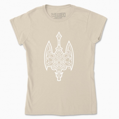 Women's t-shirt "Trident White Dragon"