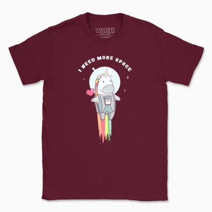 Men's t-shirt "Unicorn astronaut"
