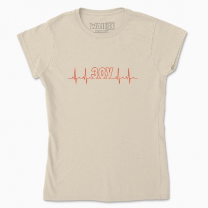 Women's t-shirt "ZSU cardiogram"
