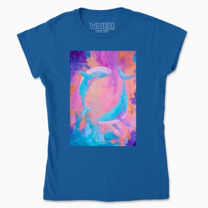 Women's t-shirt "The song of the whales"